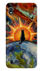 Sunrise Beyond Samsung A10 Hard Case Back Cover by Casekaro