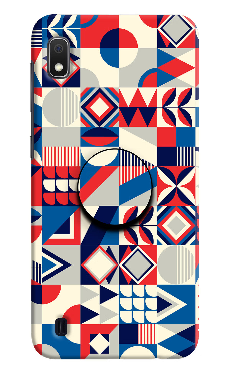 Colorful Pattern Samsung A10 Pop Case, Hard case