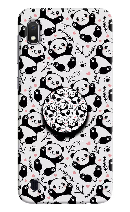 Cute Panda Samsung A10 Pop Case by Casekaro