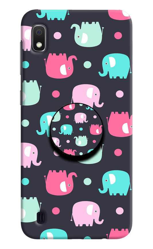 Baby Elephants Samsung A10 Pop Case by Casekaro