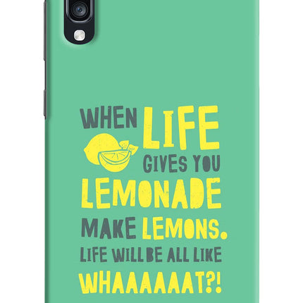 Quote Samsung A70 Hard Case Back Cover by Casekaro