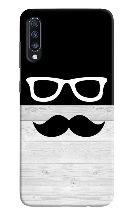 Mustache Samsung A70 Hard Case Back Cover by Casekaro