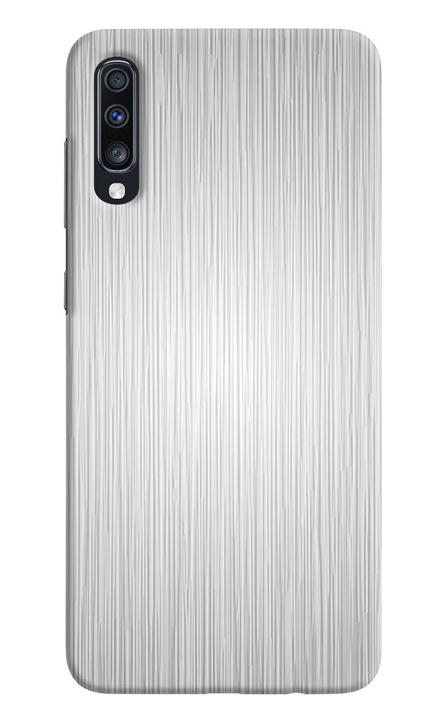 Wooden Grey Texture Samsung A70 Hard Case Back Cover by Casekaro