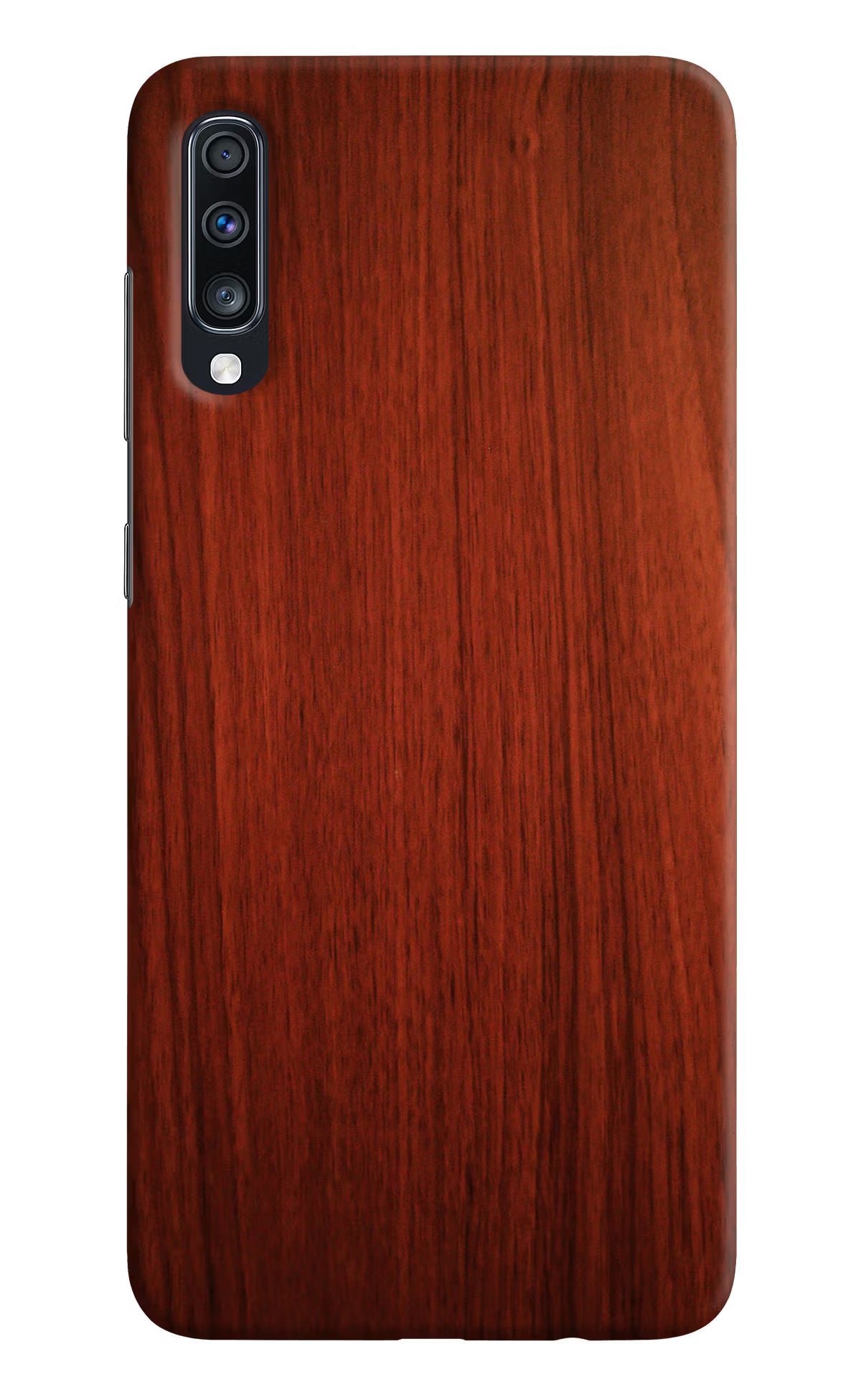 Wooden Plain Pattern Samsung A70 Hard Case Back Cover by Casekaro