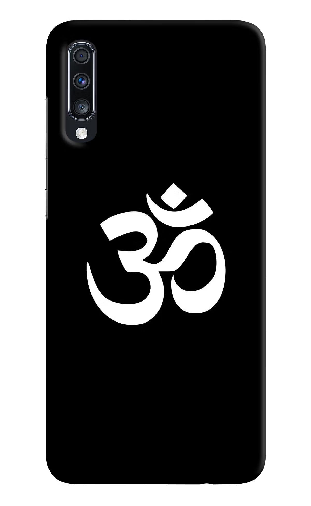 Om Samsung A70 Hard Case Back Cover by Casekaro