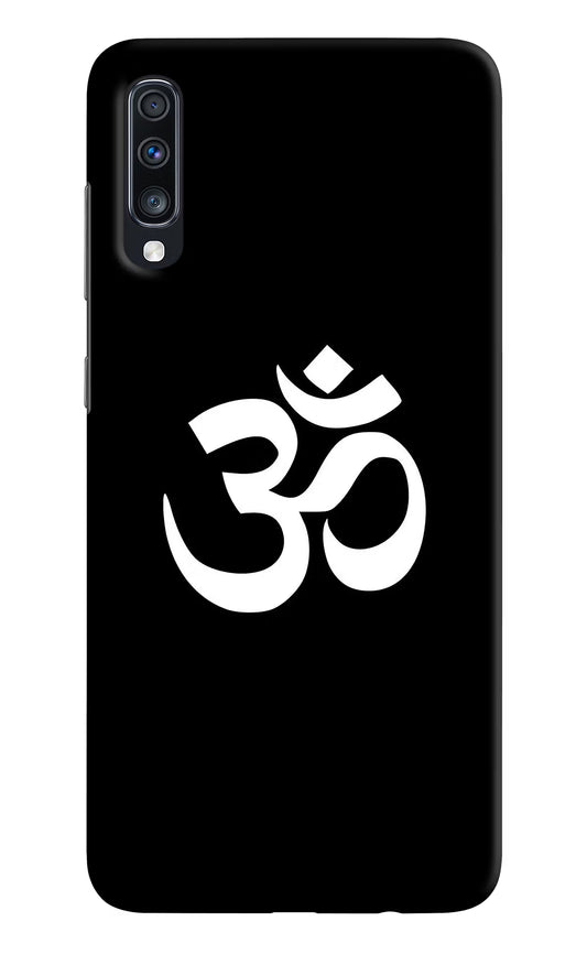 Om Samsung A70 Hard Case Back Cover by Casekaro