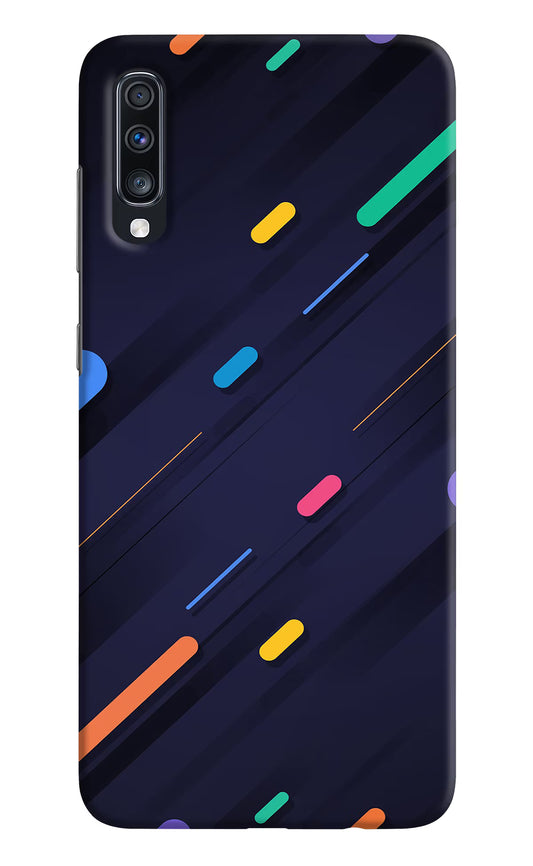 Abstract Design Samsung A70 Hard Case Back Cover by Casekaro