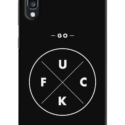 Go Fuck Yourself Samsung A70 Hard Case Back Cover by Casekaro