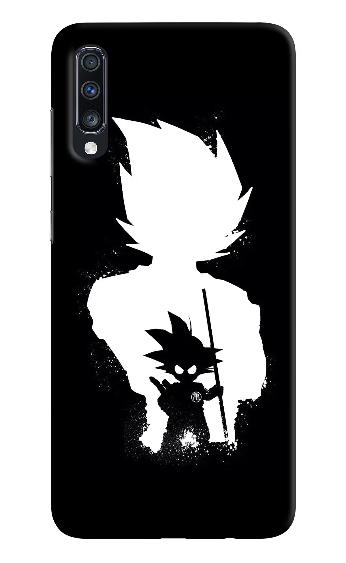 Goku Shadow Samsung A70 Hard Case Back Cover by Casekaro
