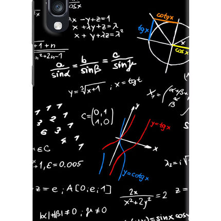 Mathematics Formula Samsung A70 Hard Case Back Cover by Casekaro