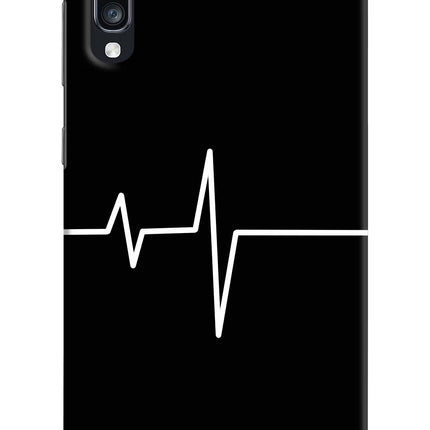 Heart Beats Samsung A70 Hard Case Back Cover by Casekaro