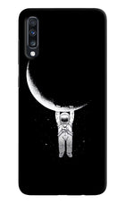 Moon Space Samsung A70 Hard Case Back Cover by Casekaro