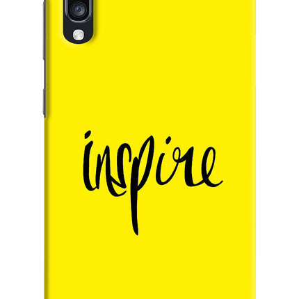 Inspire Samsung A70 Hard Case Back Cover by Casekaro