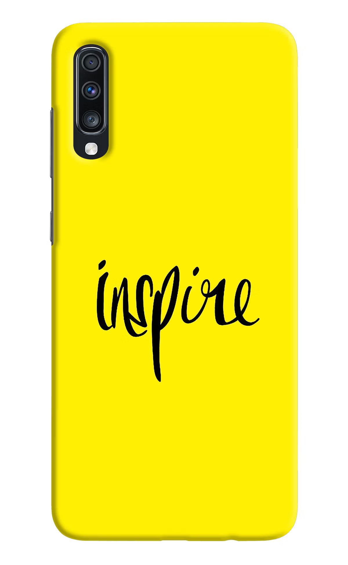 Inspire Samsung A70 Hard Case Back Cover by Casekaro