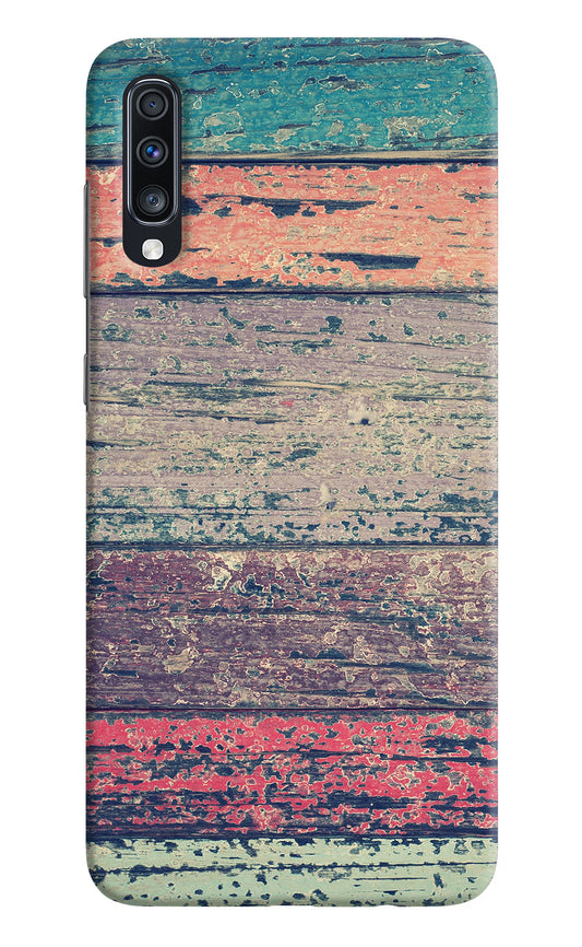 Colourful Wall Samsung A70 Hard Case Back Cover by Casekaro