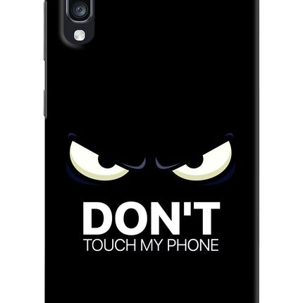 Don'T Touch My Phone Samsung A70 Hard Case Back Cover by Casekaro