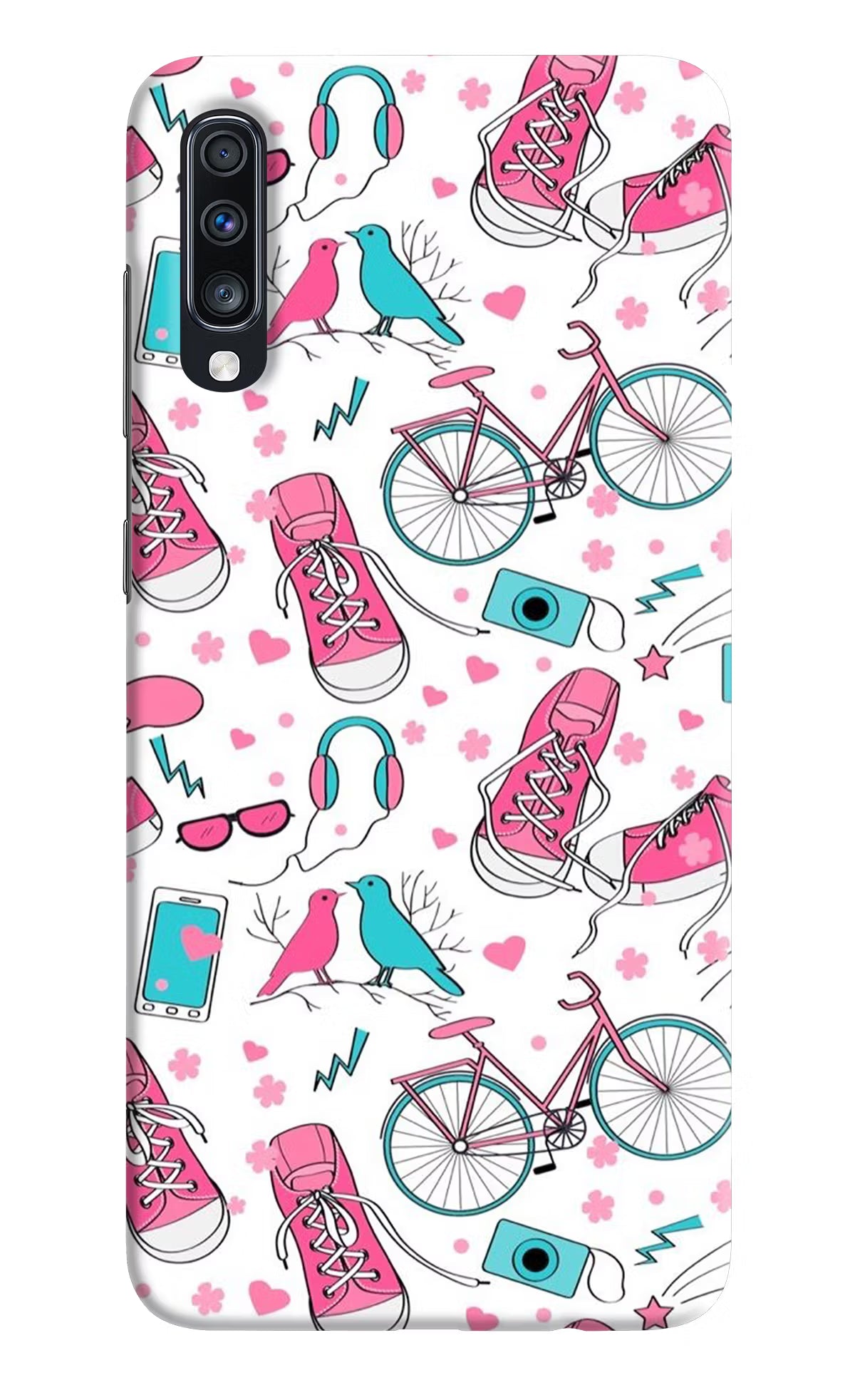 Artwork Samsung A70 Hard Case Back Cover by Casekaro