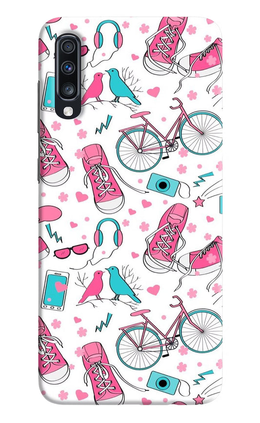 Artwork Samsung A70 Hard Case Back Cover by Casekaro