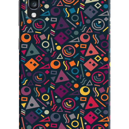 Geometric Abstract Samsung A70 Hard Case Back Cover by Casekaro