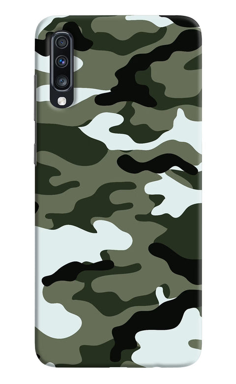 Camouflage Samsung A70 Back Cover