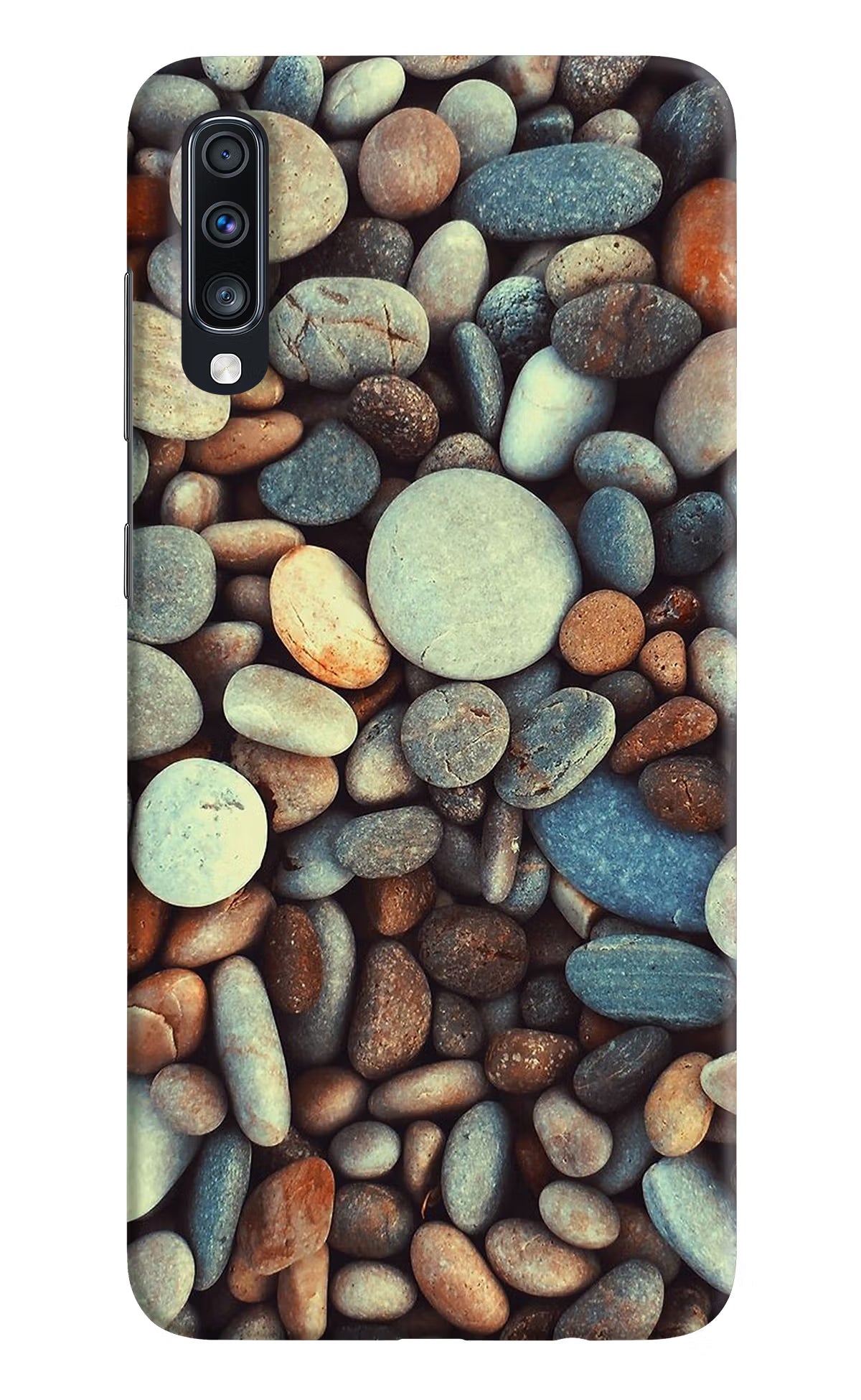 Pebble Samsung A70 Hard Case Back Cover by Casekaro