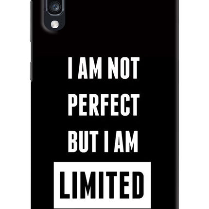 I Am Not Perfect But I Am Limited Edition Samsung A70 Hard Case Back Cover by Casekaro