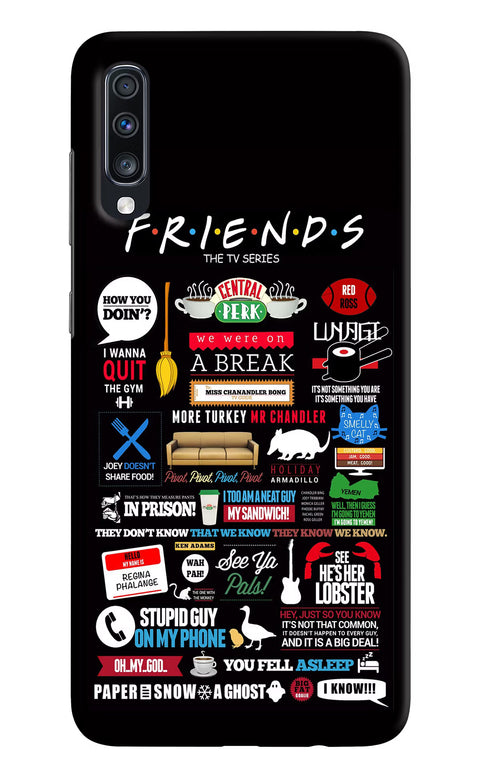FRIENDS Samsung A70 Back Cover