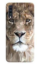 Lion Art Samsung A70 Hard Case Back Cover by Casekaro