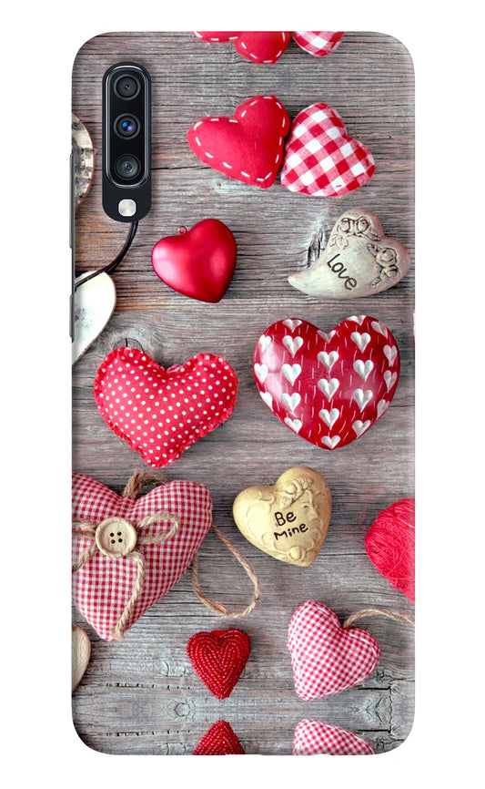 Love Wallpaper Samsung A70 Hard Case Back Cover by Casekaro