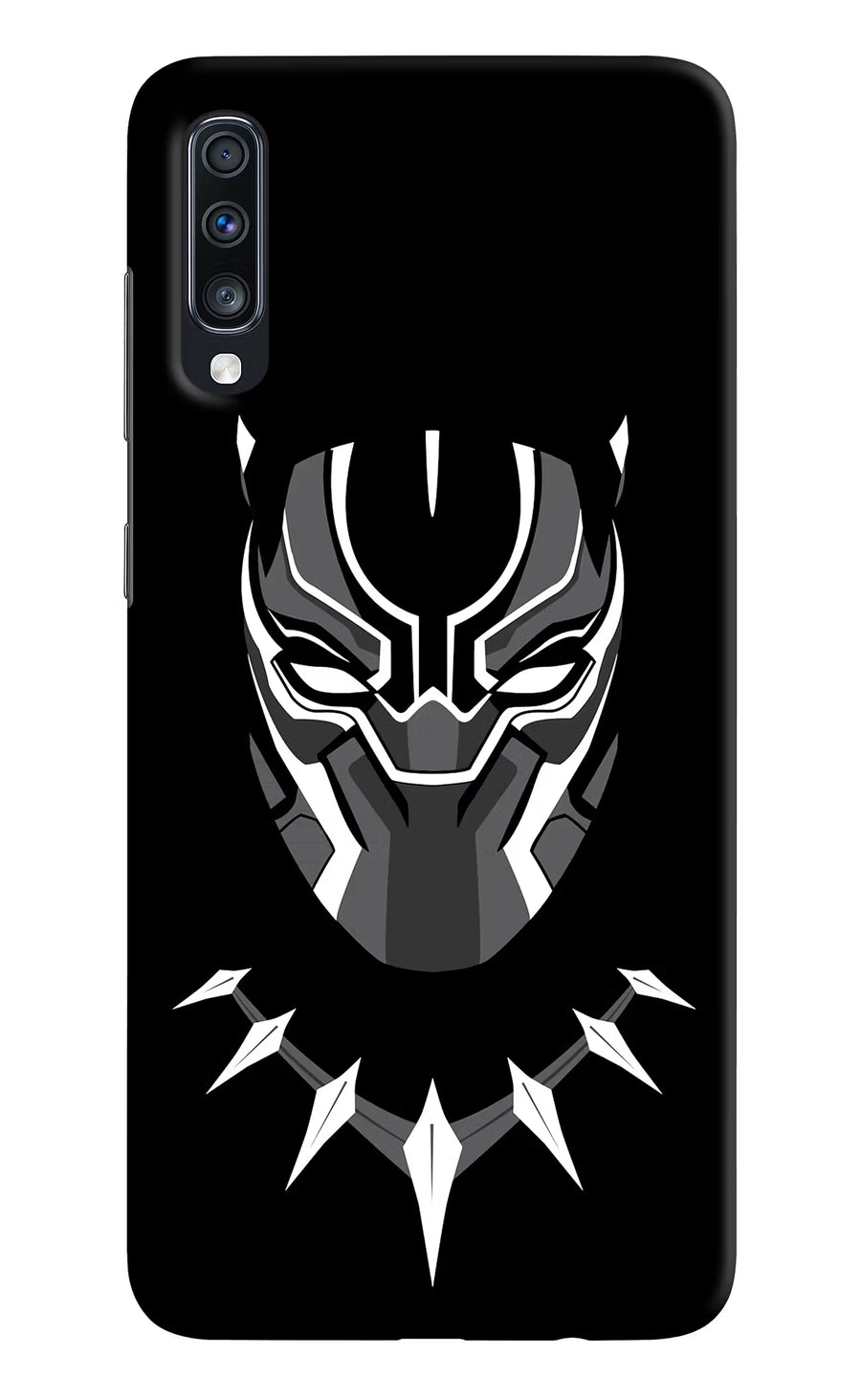 Black Panther Samsung A70 Back Cover, Hard case