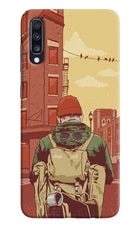 Adventurous Samsung A70 Hard Case Back Cover by Casekaro