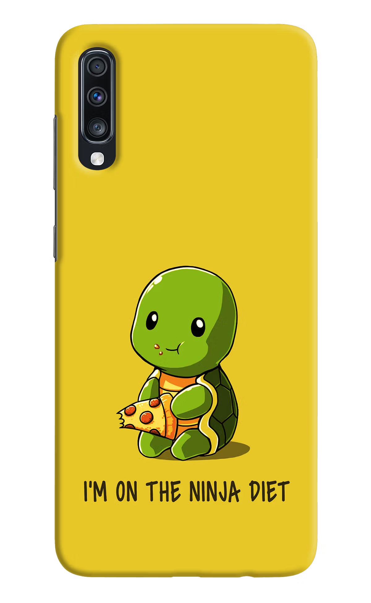 I'm on Ninja Diet Samsung A70 Hard Case Back Cover by Casekaro