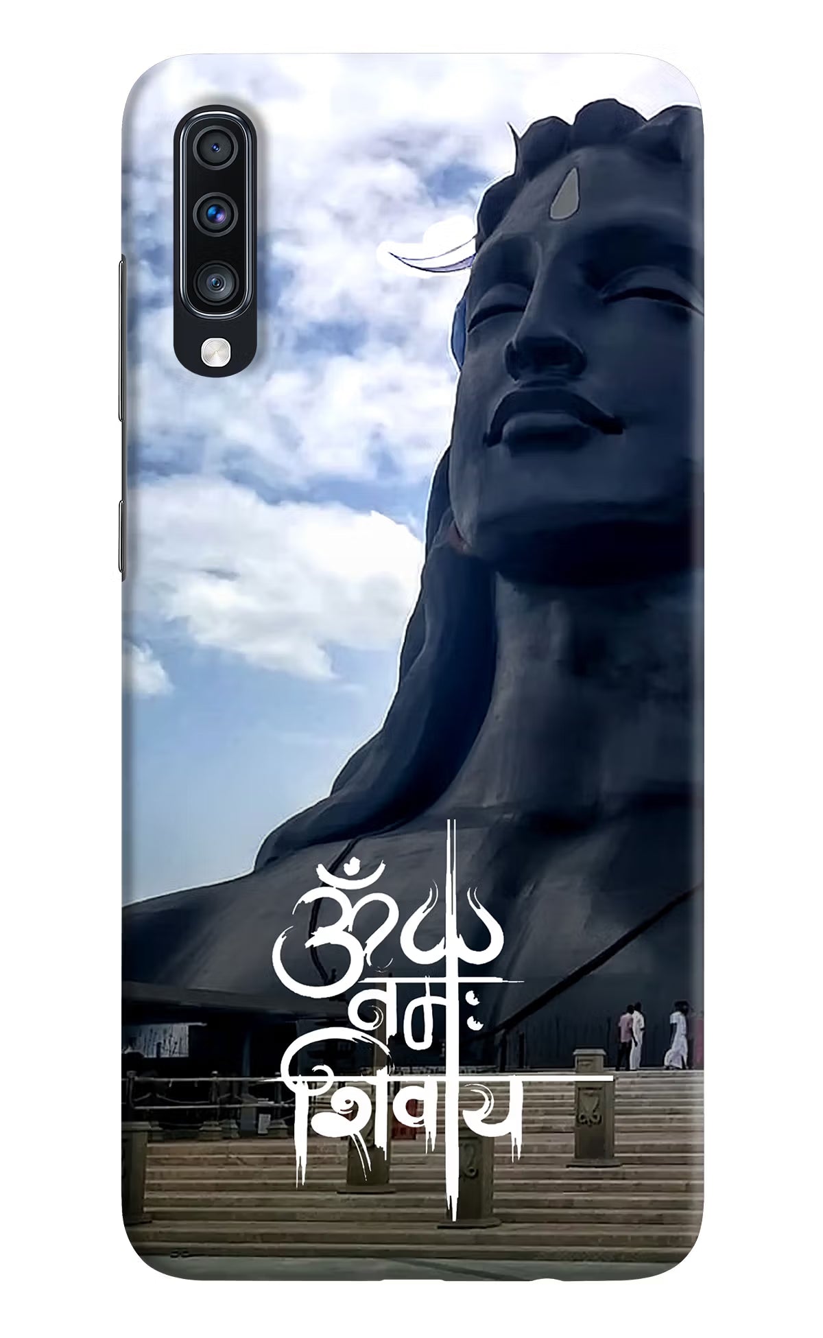 Om Namah Shivay Samsung A70 Hard Case Back Cover by Casekaro
