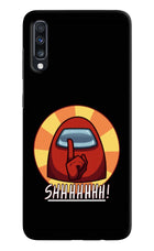 Among Us Shhh! Samsung A70 Hard Case Back Cover by Casekaro