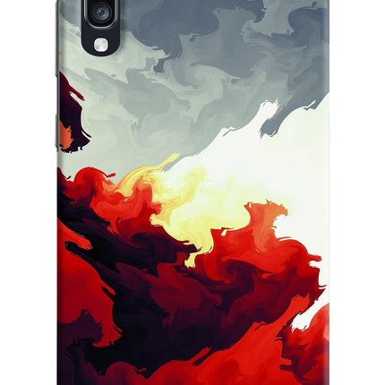 Fire Cloud Samsung A70 Hard Case Back Cover by Casekaro