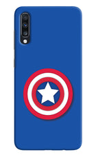 Shield Samsung A70 Hard Case Back Cover by Casekaro