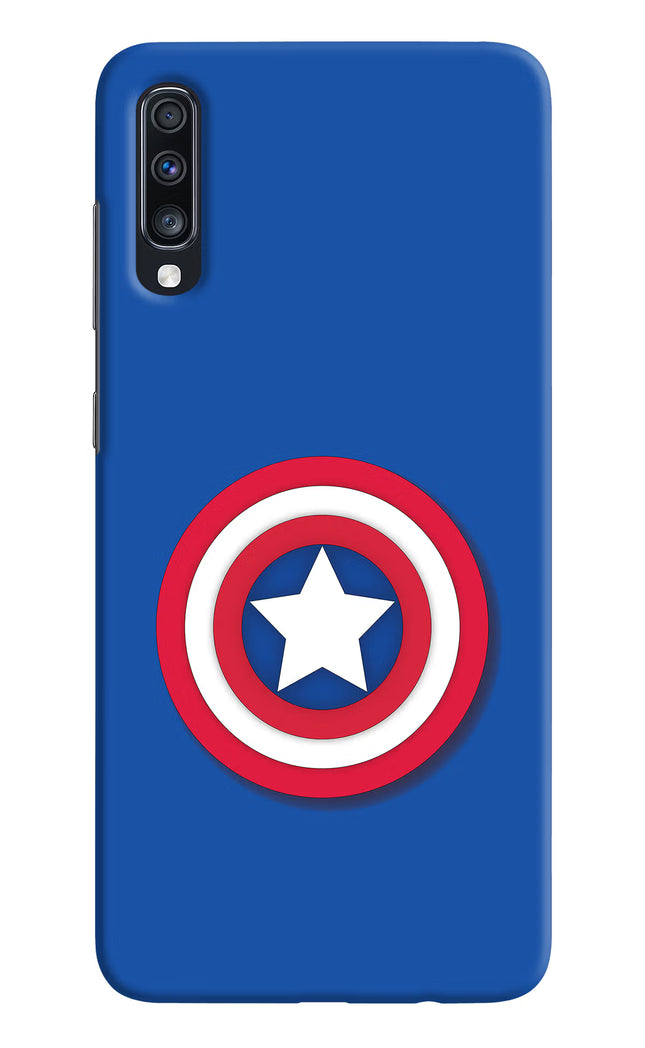 Shield Samsung A70 Hard Case Back Cover by Casekaro