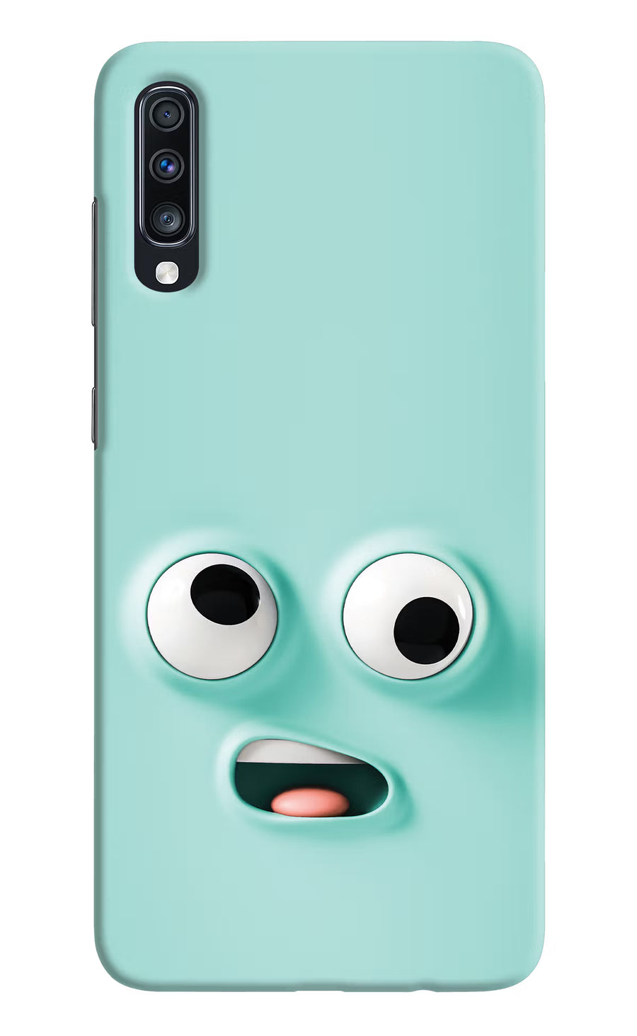 Funny Cartoon Samsung A70 Back Cover, Hard case