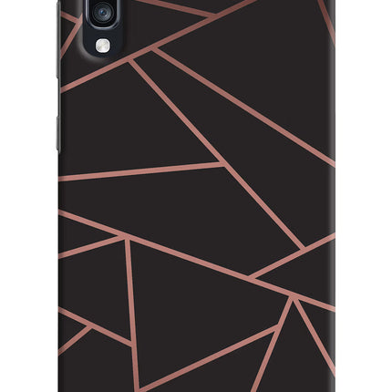 Geometric Pattern Samsung A70 Hard Case Back Cover by Casekaro