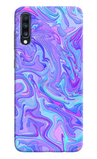 Glitter Samsung A70 Hard Case Back Cover by Casekaro