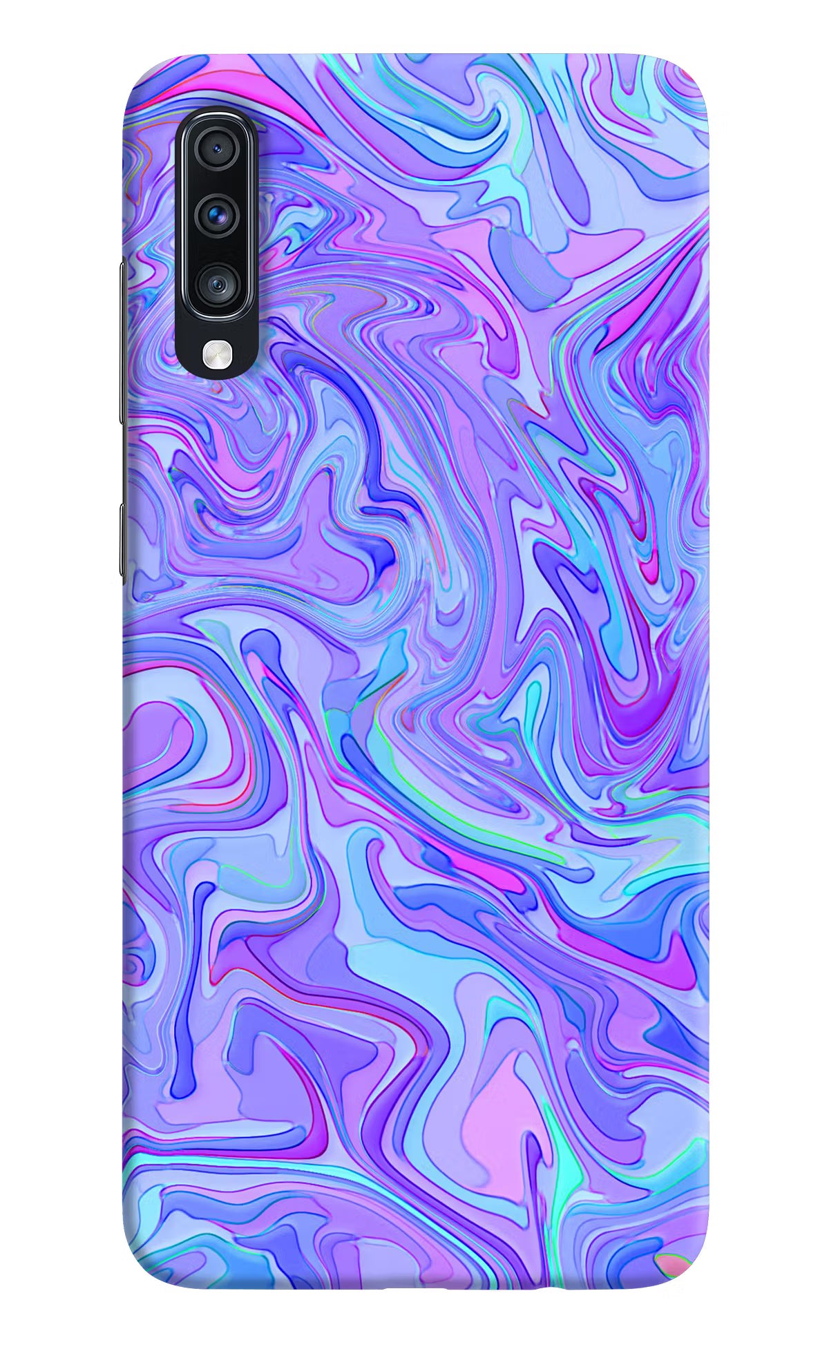 Glitter Samsung A70 Hard Case Back Cover by Casekaro