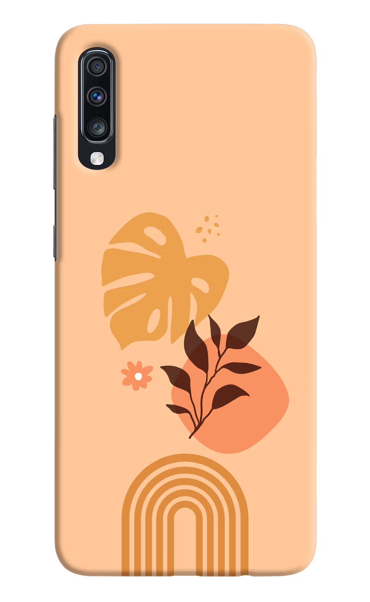 Bohemian Art Samsung A70 Hard Case Back Cover by Casekaro