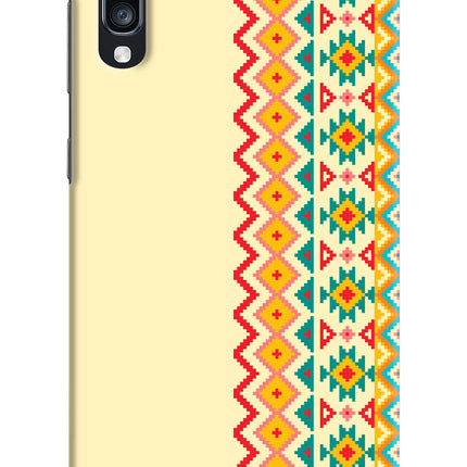 Ethnic Seamless Samsung A70 Hard Case Back Cover by Casekaro