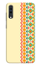 Ethnic Seamless Samsung A70 Hard Case Back Cover by Casekaro