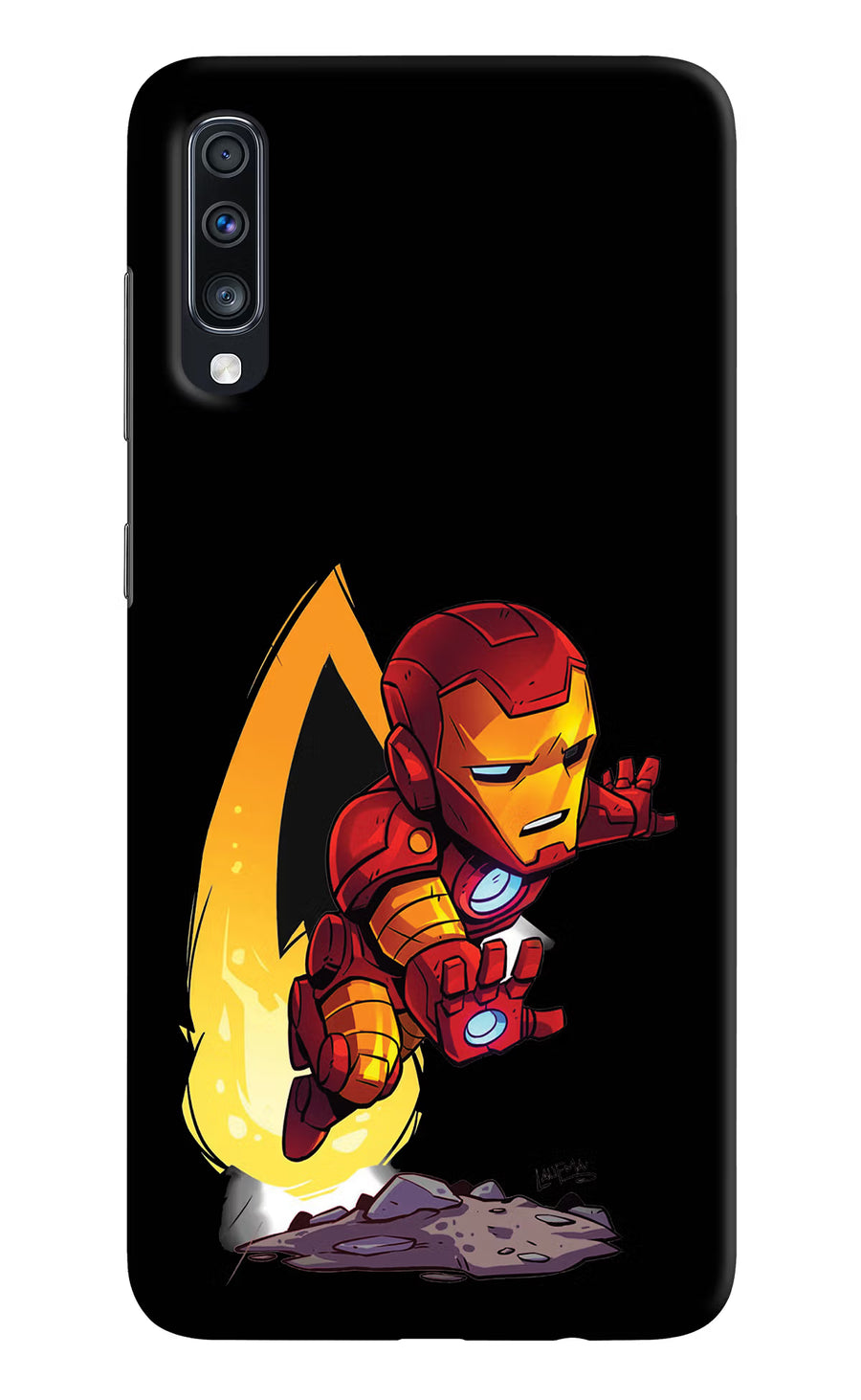 IronMan Samsung A70 Back Cover, Hard case