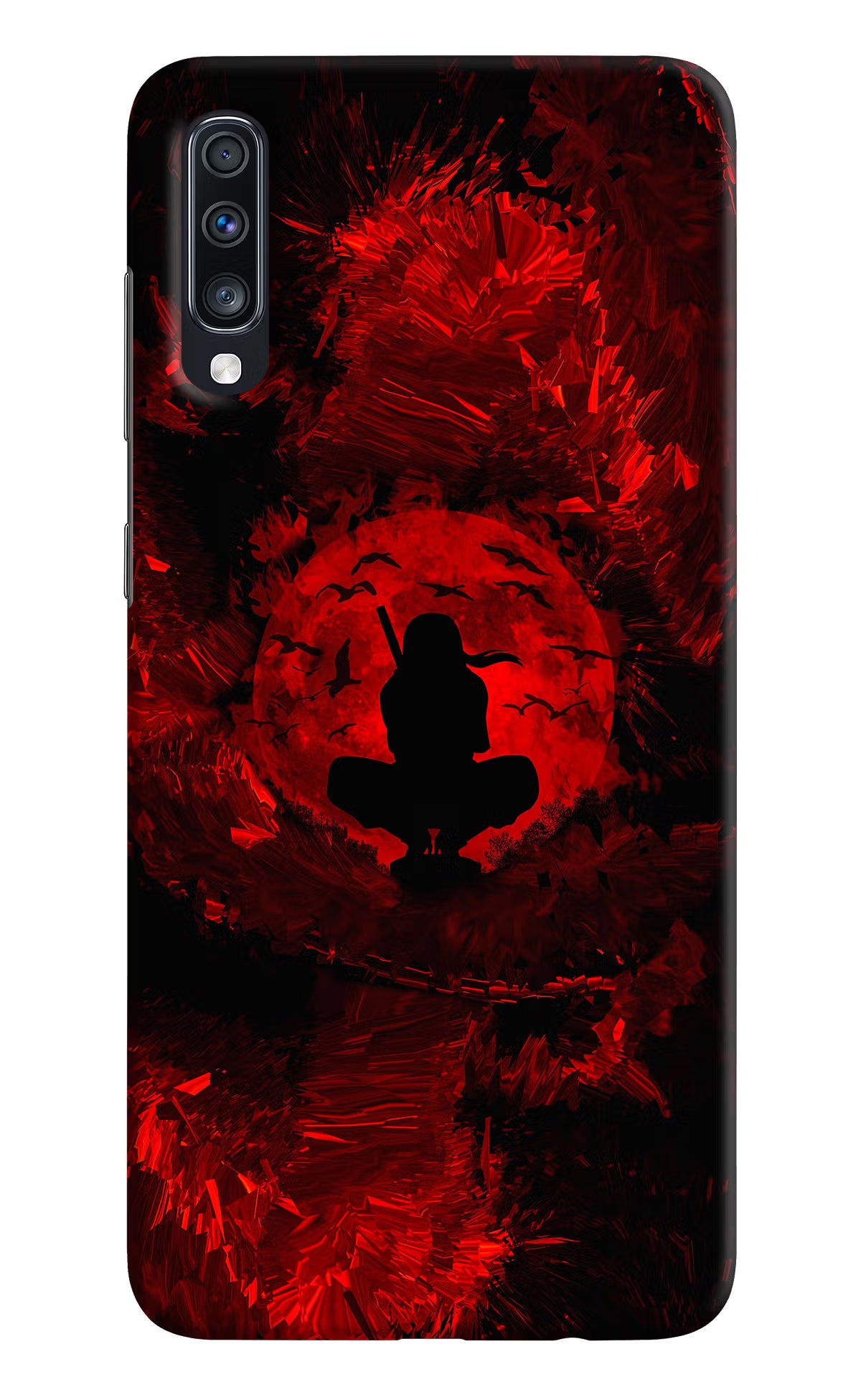 Itachi Uchiha Samsung A70 Hard Case Back Cover by Casekaro