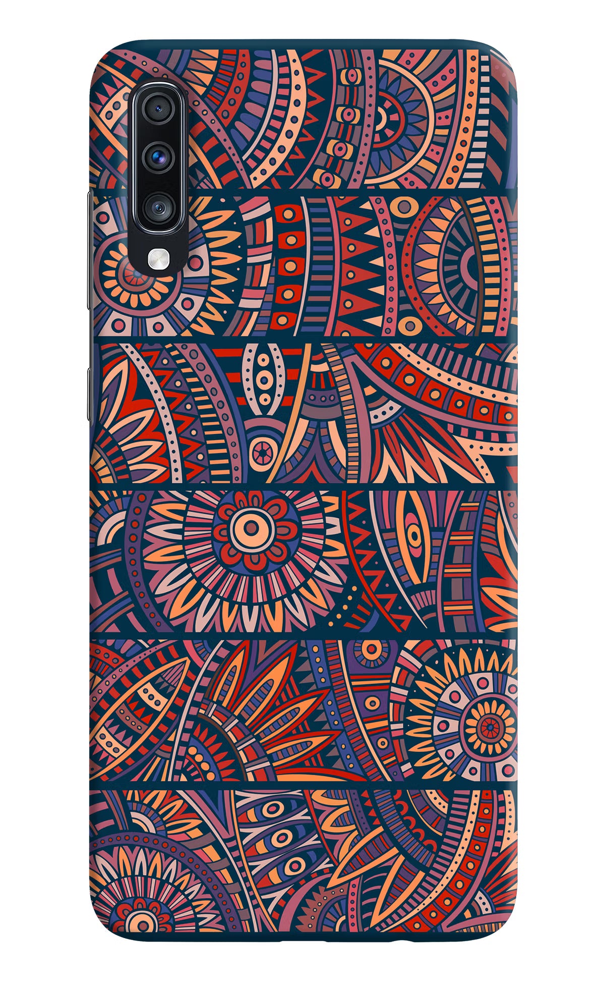 African Culture Design Samsung A70 Hard Case Back Cover by Casekaro