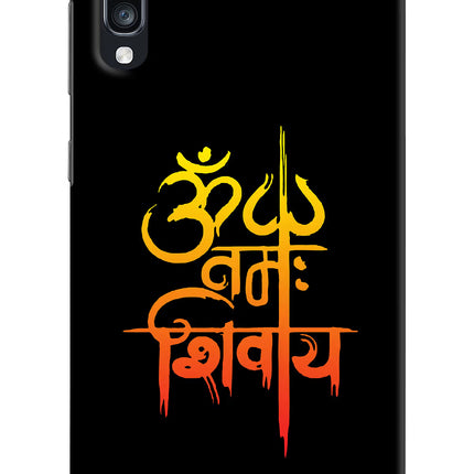 Om Namah Shivay Samsung A70 Hard Case Back Cover by Casekaro