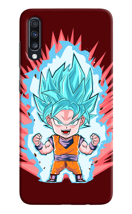Goku Little Samsung A70 Hard Case Back Cover by Casekaro