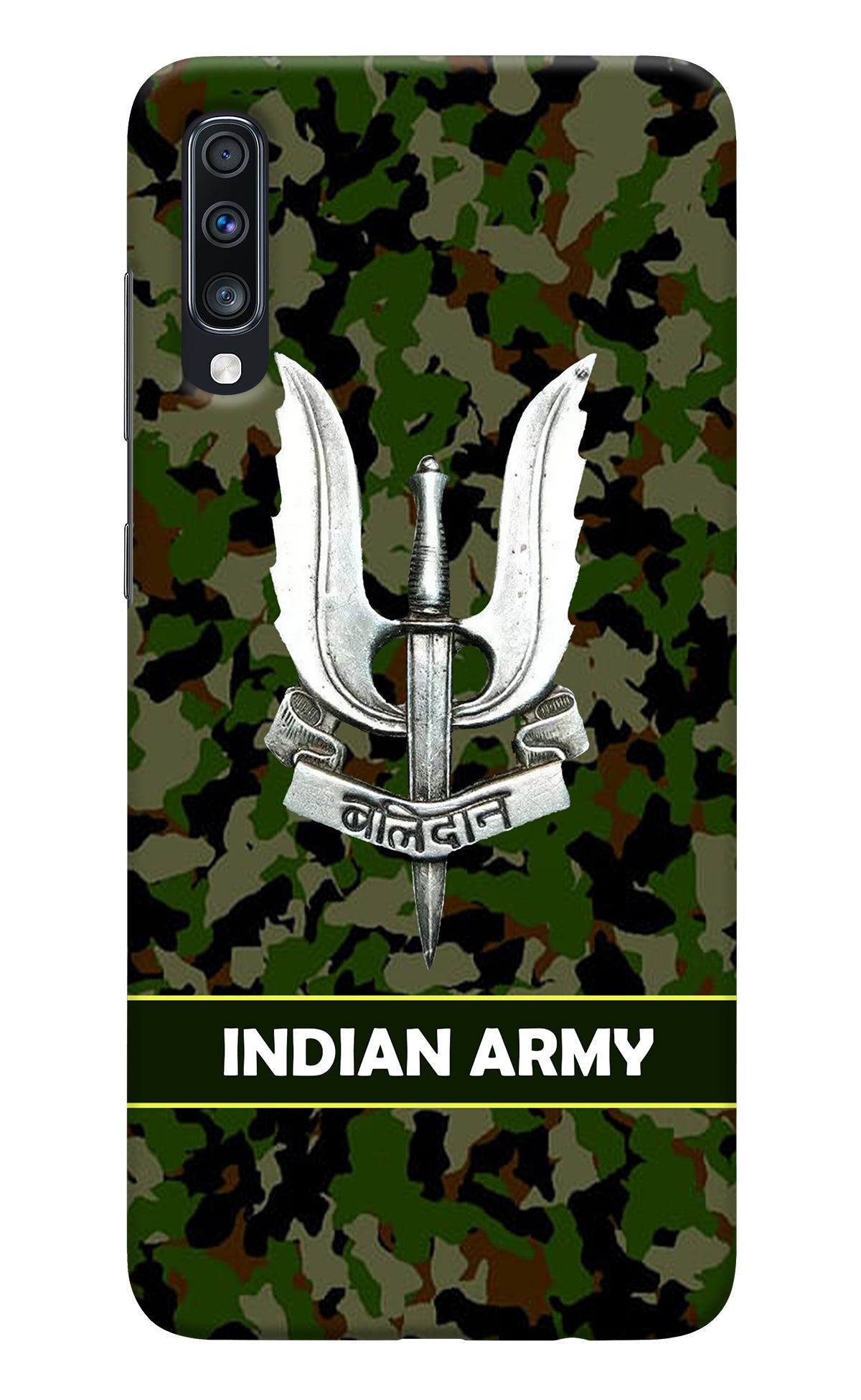 Balidan Indian Logo Samsung A70 Back Cover